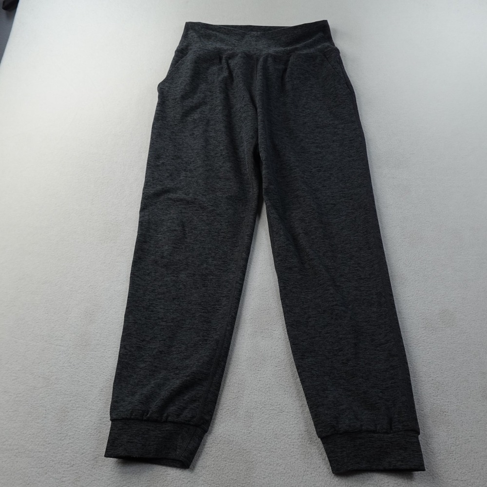 Beyond Yoga Spacedye Joggers Womens Medium Gray High Rise Pocket Made USA